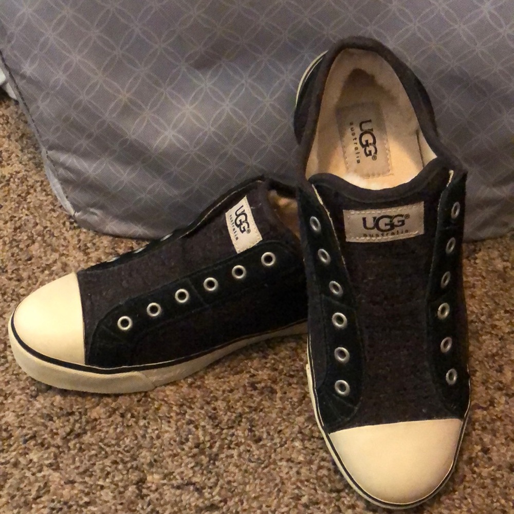 Ugg fur-lined sneakers